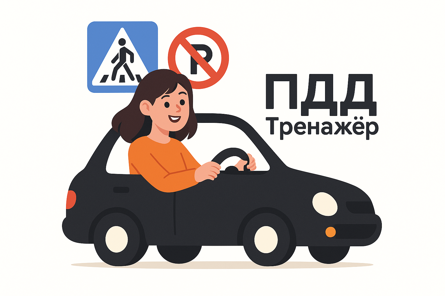 ПДД Тренажер - обучение вождению